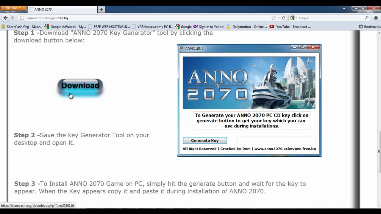 Anno 2070 key generator download